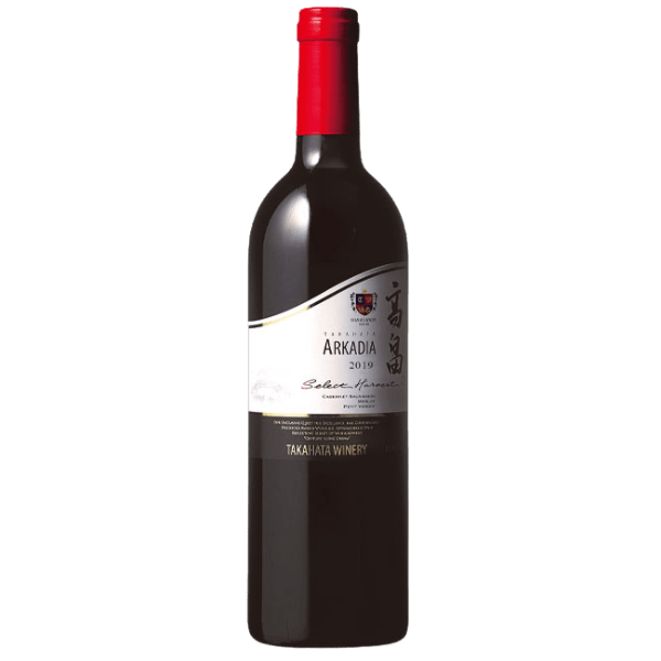 Wein Japan Flasche Cuvée 2019 rot schwarz Arkadia Select Harvest Takahata Winery