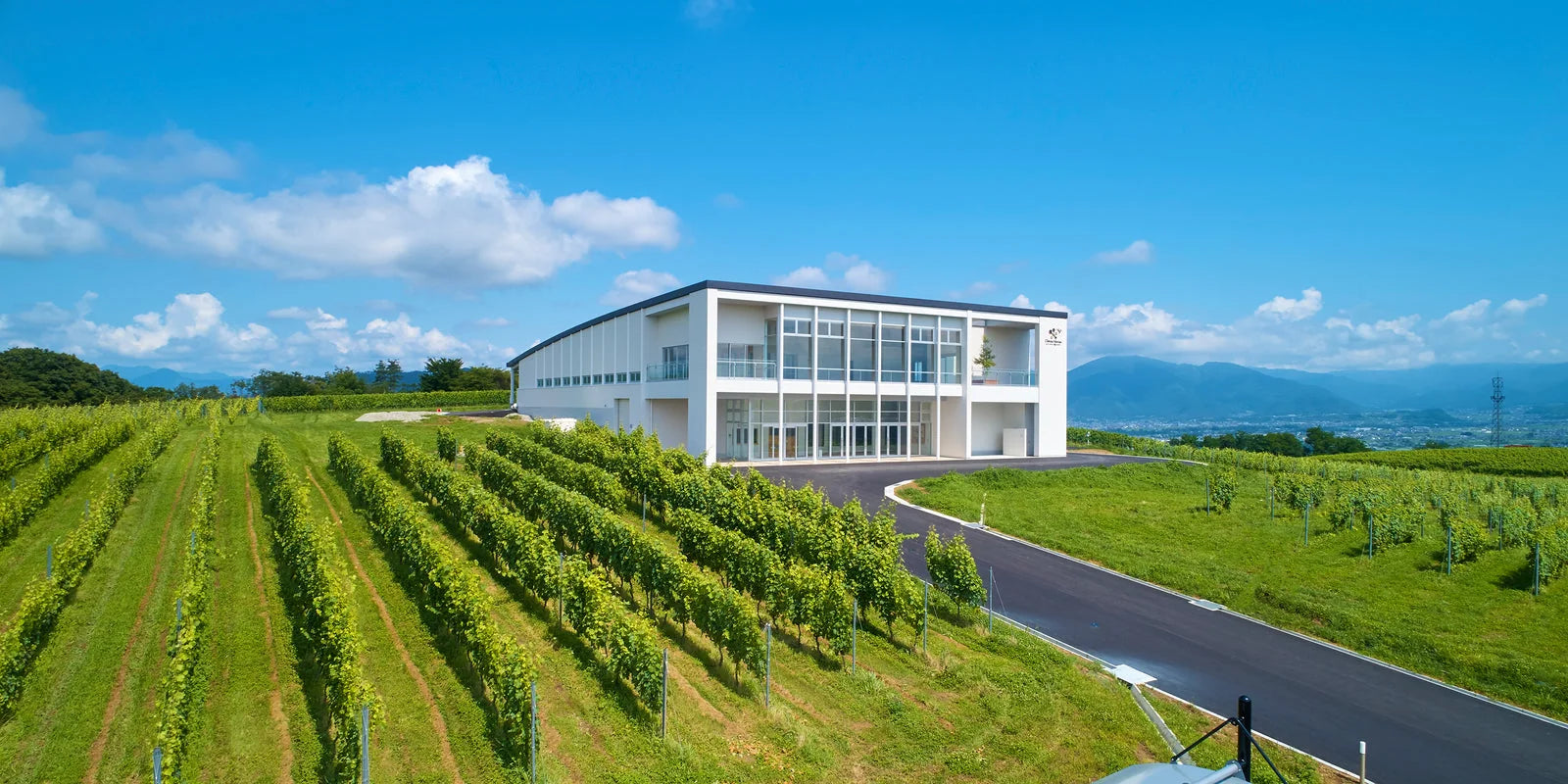 The rolling landscape of Mariko in Nagano.