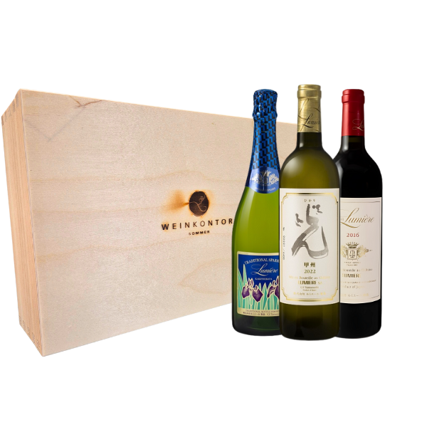 Japan Weine Schaumweine Sekt Paket Lumiere