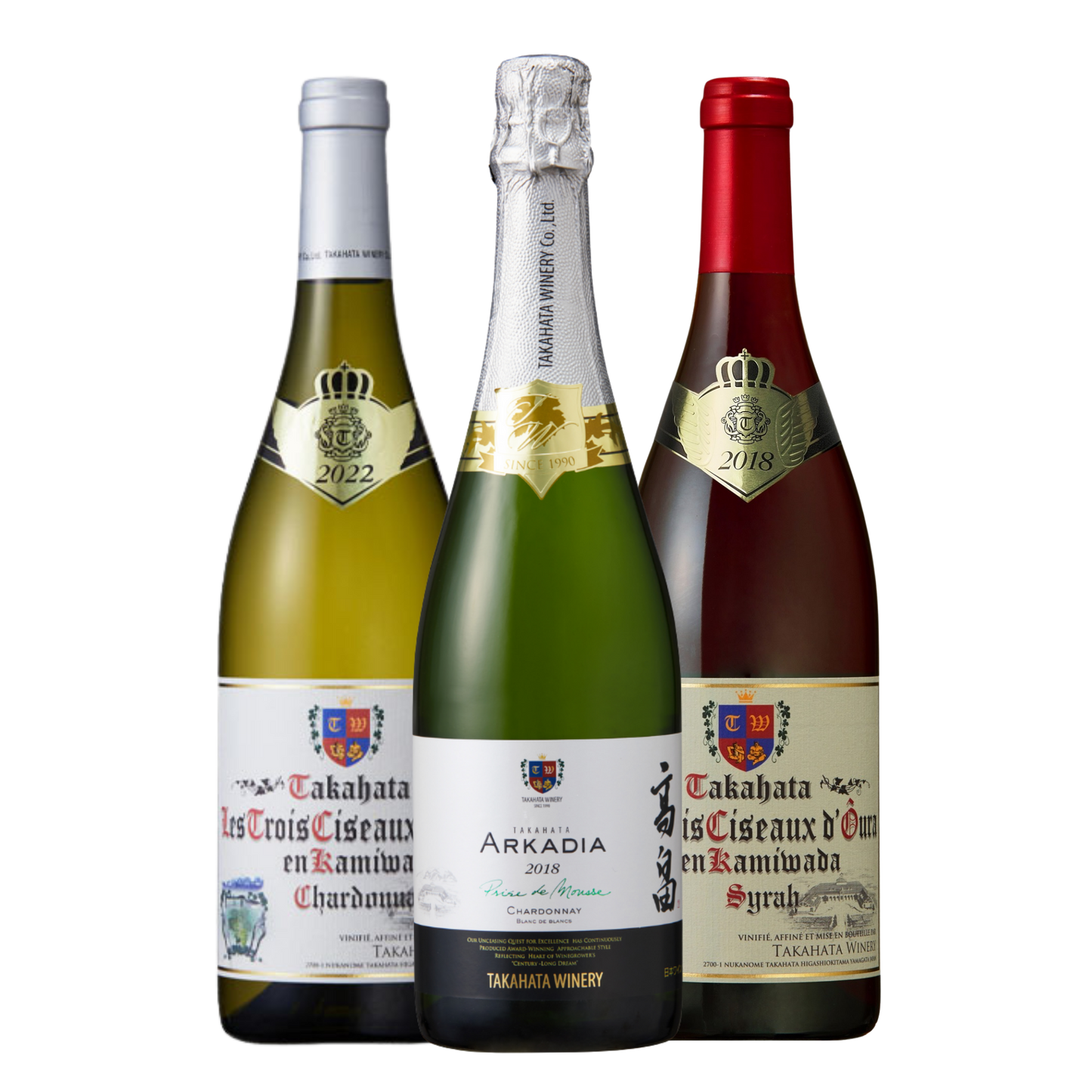 Japan Weinpaket Takahata Weinkontor Sommer Schaumwein Rotwein Weisswein Chardonnay Syrah