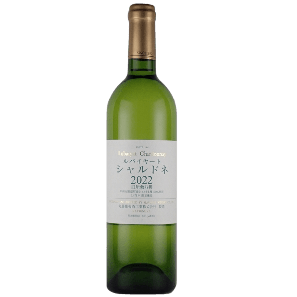 
                  
                    Wein Japan Flasche bronze grün weiss Chardonnay 2022 Weisswein Rubaiyat Chardonnay Marufuji
                  
                