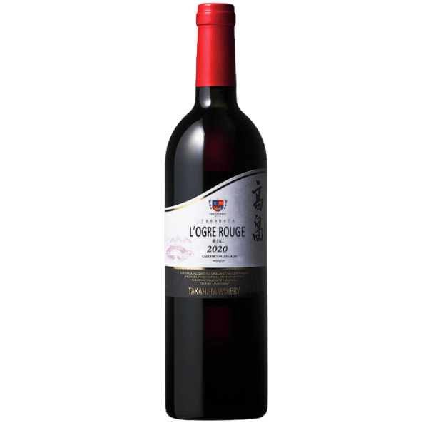 Wein Japan Flasche rot schwarz Cabernet Sauvignon Merlot Petit Verdot 2020 Rotwein Logre Rouge Takahata